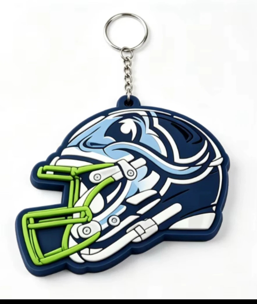 Helmet Keychain